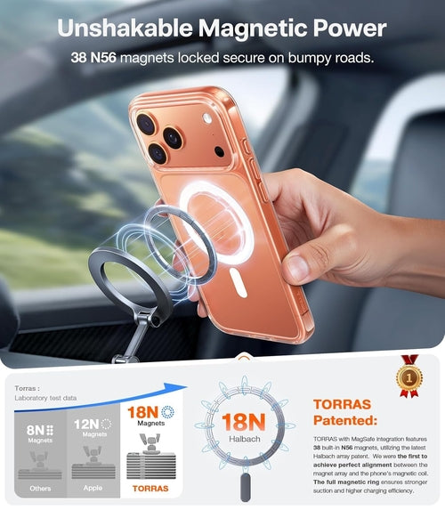 Phonetrendz Back Cover Case for iPhone 17 pro max with Mag-Safe